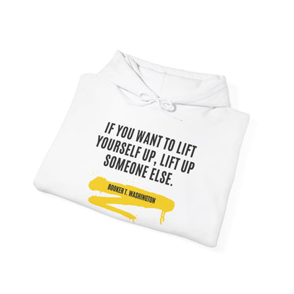 Booker T. Washington quote, Hoodie