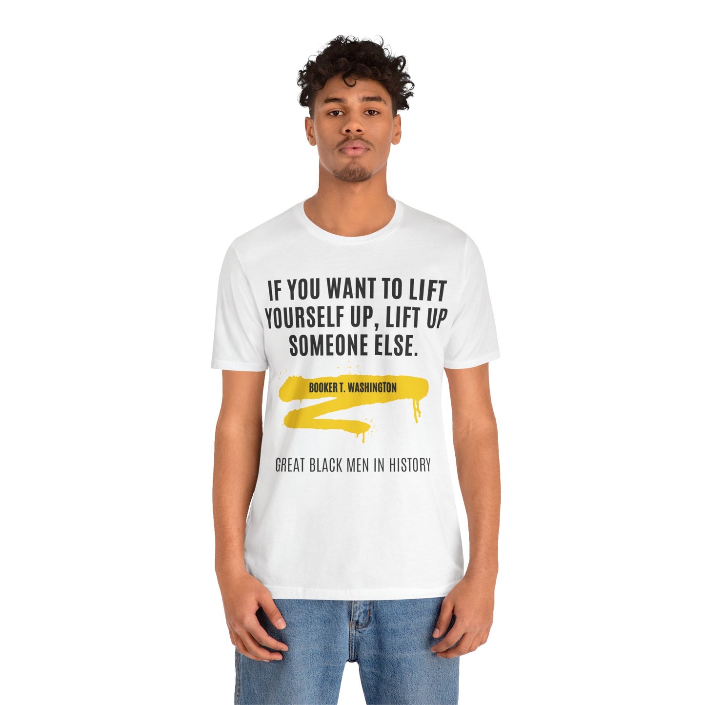 Booker T. Washington quote, T-Shirt