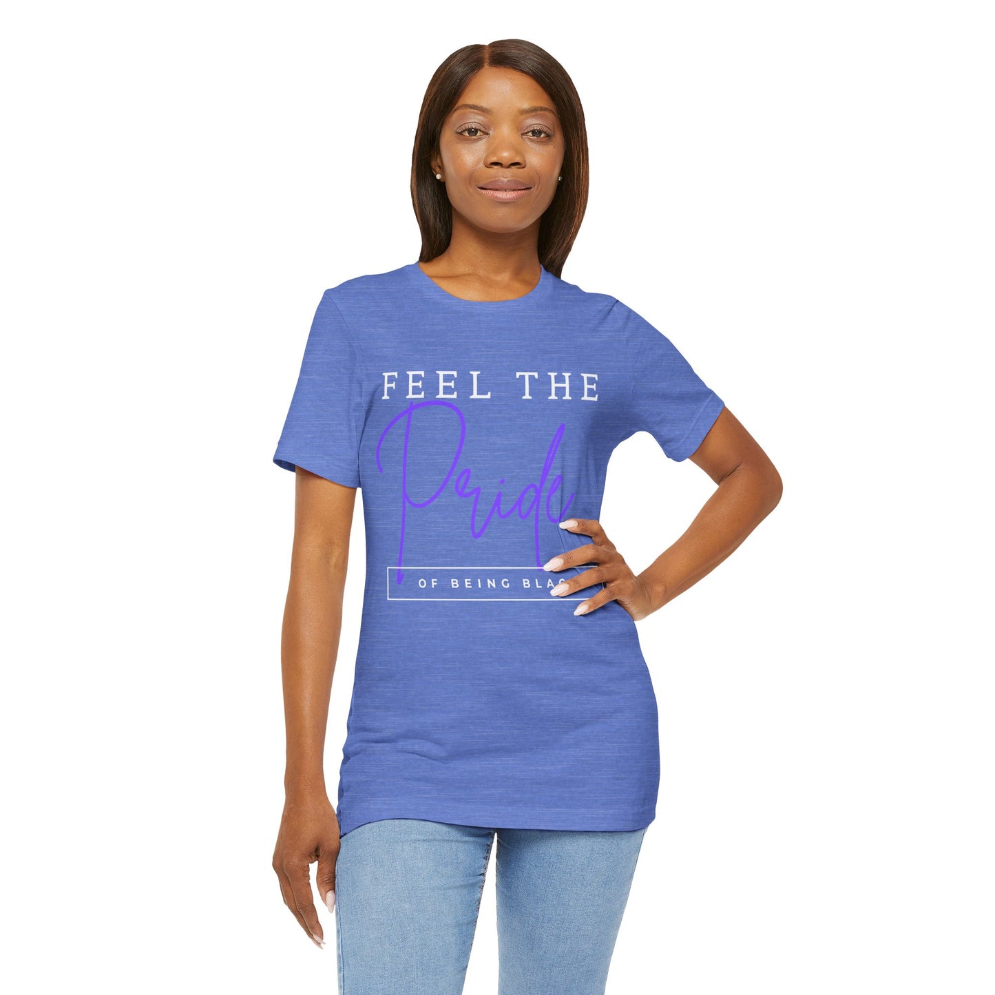 Feel The Pride of Being Black, v2, T-Shirt