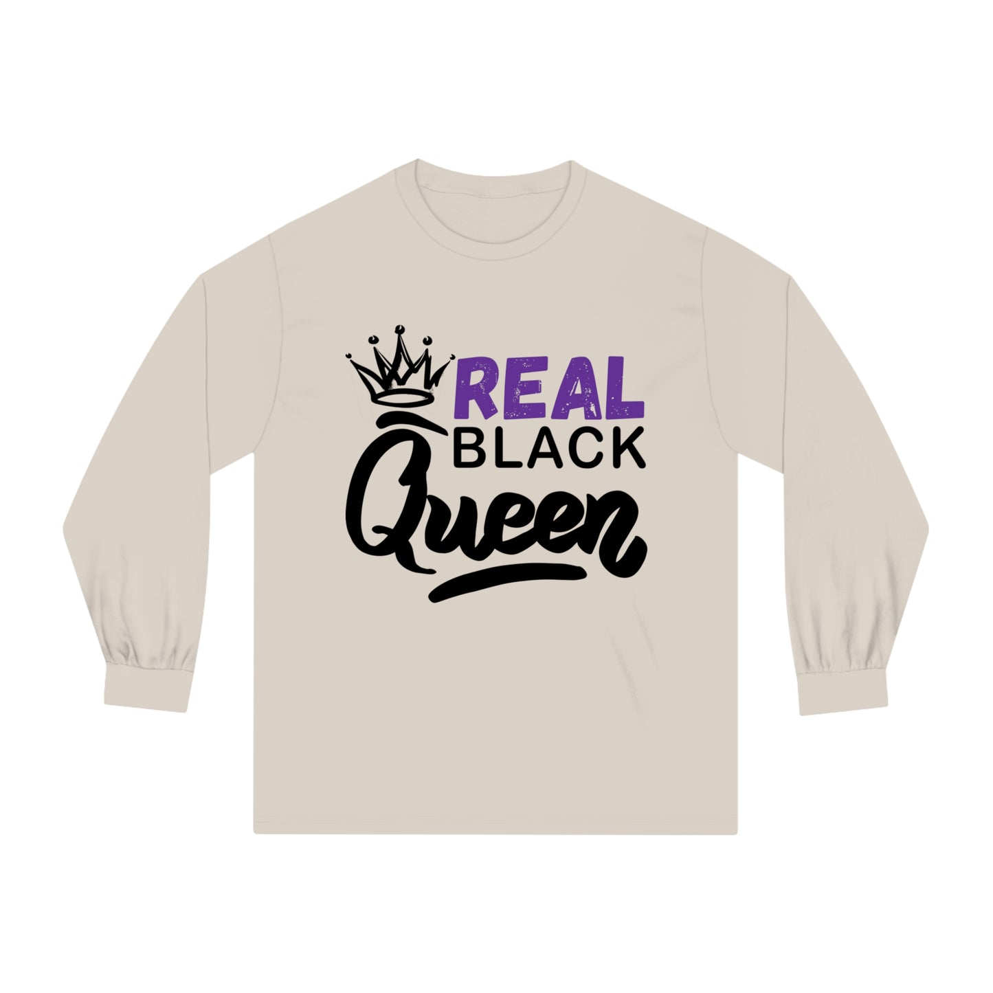 Real Black Queen, Long Sleeve T-Shirt