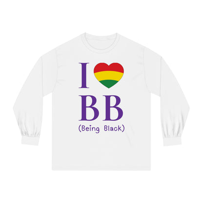 I Heart Being Black, Classic Long Sleeve T-Shirt