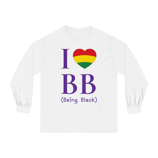 I Heart Being Black, Classic Long Sleeve T-Shirt